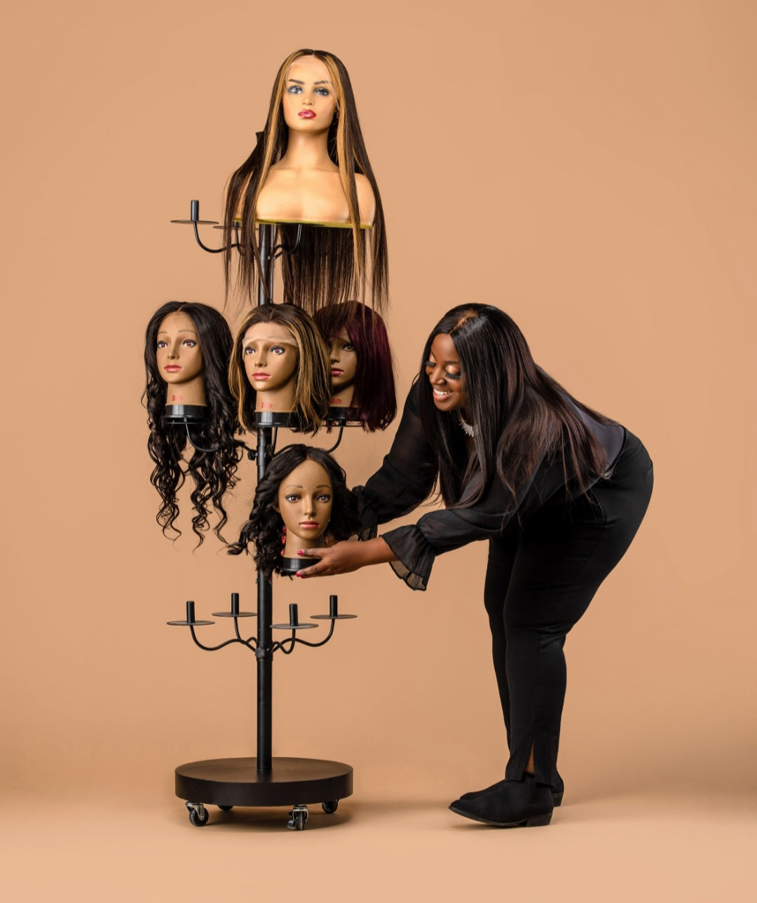 In-stock: Ultimate Wig Stand – Theresa Mosley Collection