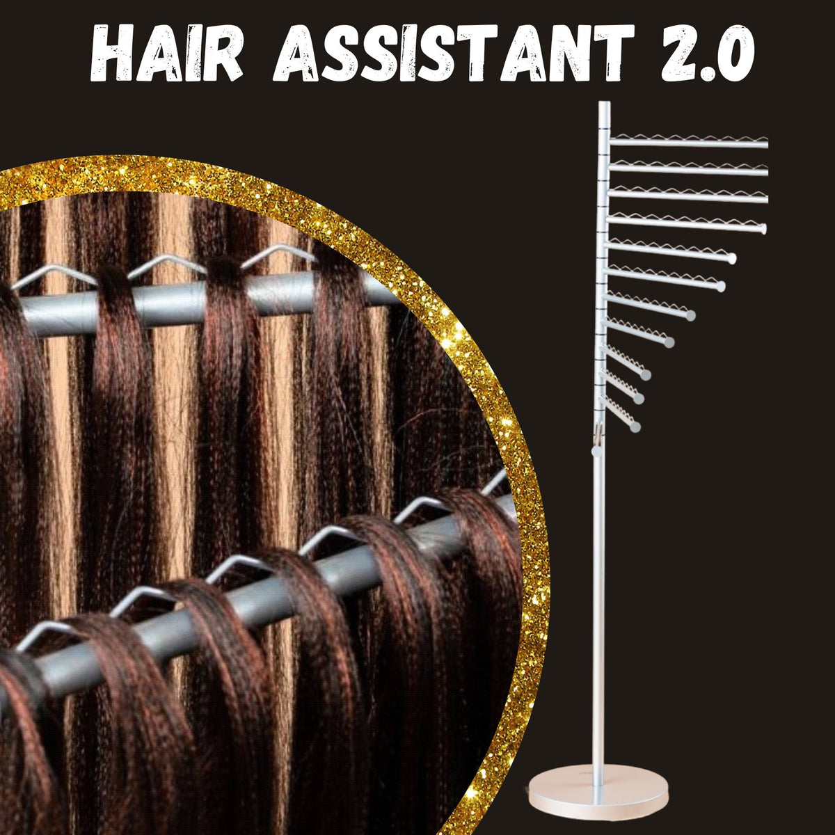 Hair Assistant 2.0, Braid Stand 2.0 - Ready to Ship